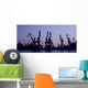 Cranes Night Wall Decal