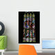 Saint Barbara's Stained Glass Window 2 Wall Decal