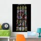 Saint Barbara's Stained Glass Window 2 Wall Decal