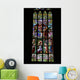 Saint Barbara's Stained Glass Window 2 Wall Decal