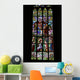 Saint Barbara's Stained Glass Window 2 Wall Decal