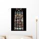 Saint Barbara's Stained Glass Window 1 Wall Decal