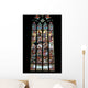 Saint Barbara's Stained Glass Window 1 Wall Decal
