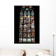 Saint Barbara's Stained Glass Window 1 Wall Decal