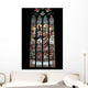 Saint Barbara's Stained Glass Window 1 Wall Decal