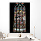 Saint Barbara's Stained Glass Window 1 Wall Decal