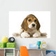 Beagle Puppy Back Legs Spread Wall Decal
