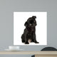 Pug Sitting Front White Wall Decal