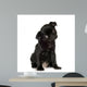 Pug Sitting Front White Wall Decal