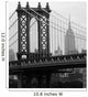 Manhattan Bridge New York Wall Decal