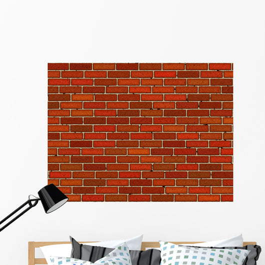 Illustrated Brick Wall - Wall Decal