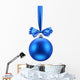 Christmas Blue Ball Festive Wall Decal