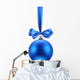 Christmas Blue Ball Festive Wall Decal