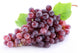 Grape Cluster with Leaves Wall Decal