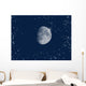 Moon and Stars Wall Decal