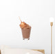 Milk Chocolate Splash over Wall Decal