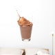 Milk Chocolate Splash over Wall Decal