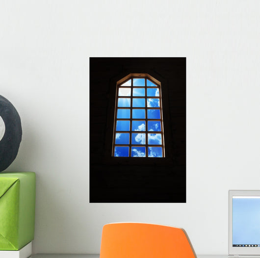 Window and Sky Wall Decal