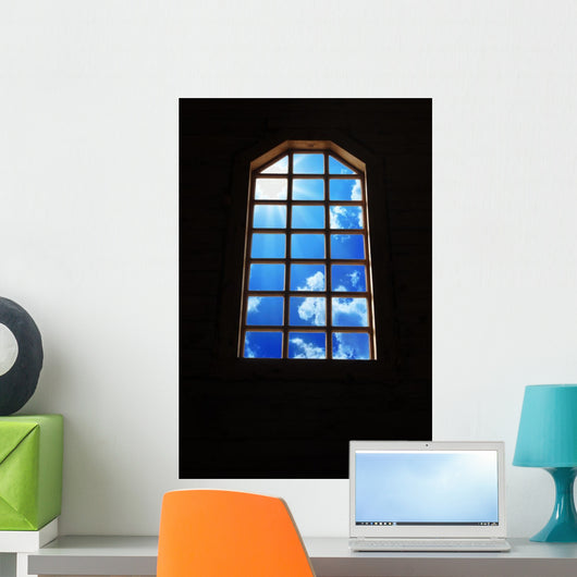 Window and Sky Wall Decal