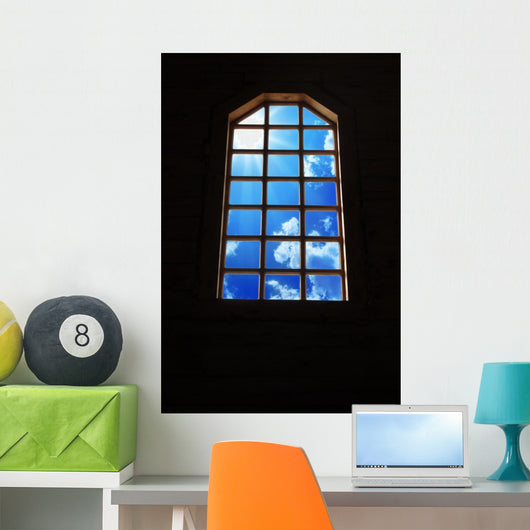 Window and Sky Wall Decal