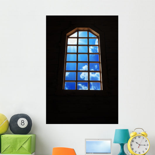 Window and Sky Wall Decal