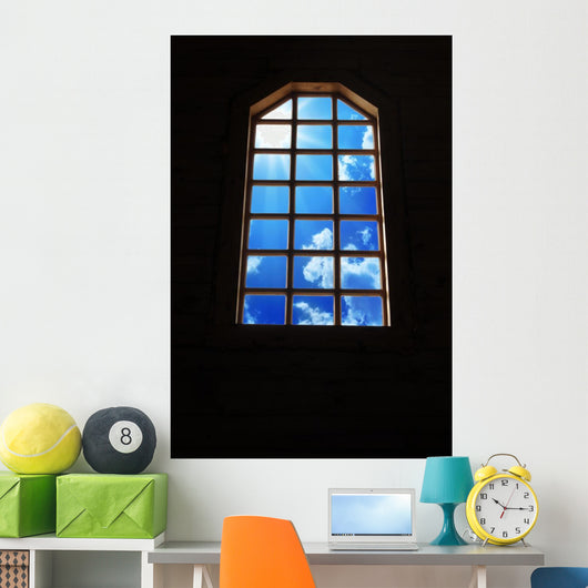 Window and Sky Wall Decal