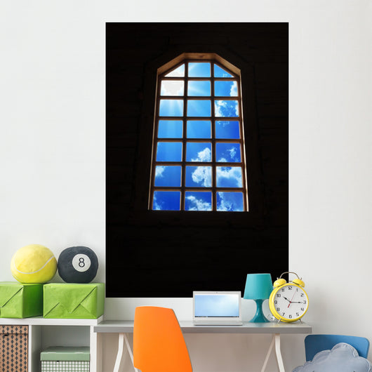Window and Sky Wall Decal