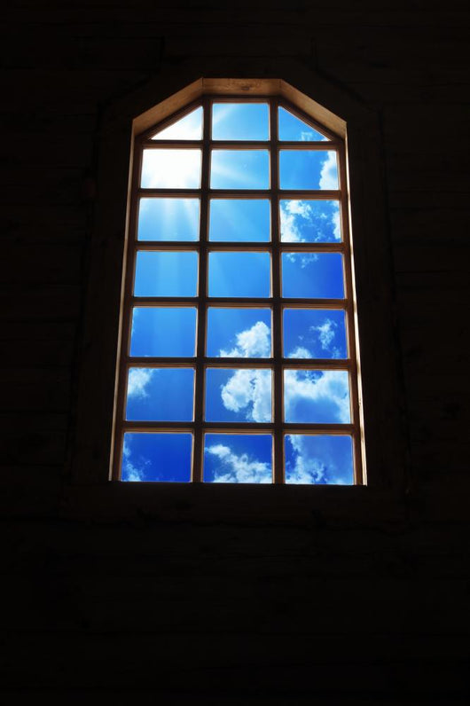Window and Sky Wall Decal