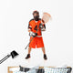 Lacrosse Player Wall Decal