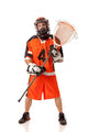 Lacrosse Player Wall Decal
