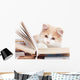 Little Cat Read Book Wall Decal
