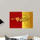 Golden Dragon Wall Decal