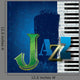 Abstract Jazz Music Wall Decal