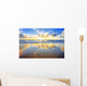Spectacular Golden Ocean Sunrise Wall Decal