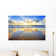 Spectacular Golden Ocean Sunrise Wall Decal