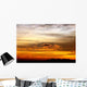 Lanscape Silhouette Sunset Wall Decal