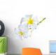 Frangipani Spa Flowers Wall Decal
