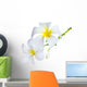 Frangipani Spa Flowers Wall Decal