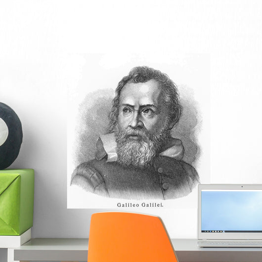 Galileo Galilei Wall Decal