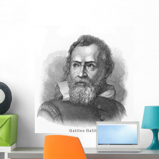 Galileo Galilei Wall Decal