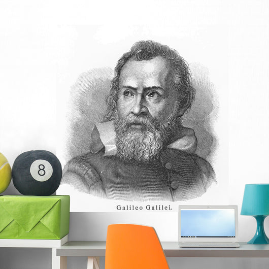 Galileo Galilei Wall Decal