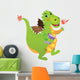 Cute Dragon Symbol 2012 Wall Decal