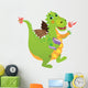 Cute Dragon Symbol 2012 Wall Decal