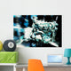 Car Engine Cross Processed Wall Decal