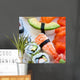 Assortment Sushi Sashimi California Wall Decal