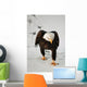 Eagle Going Snow Wall Decal