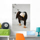 Eagle Going Snow Wall Decal