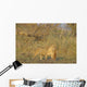 Lioness with Prey Wall Decal