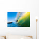 Surfer Wave Sunset Wall Decal