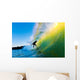 Surfer Wave Sunset Wall Decal